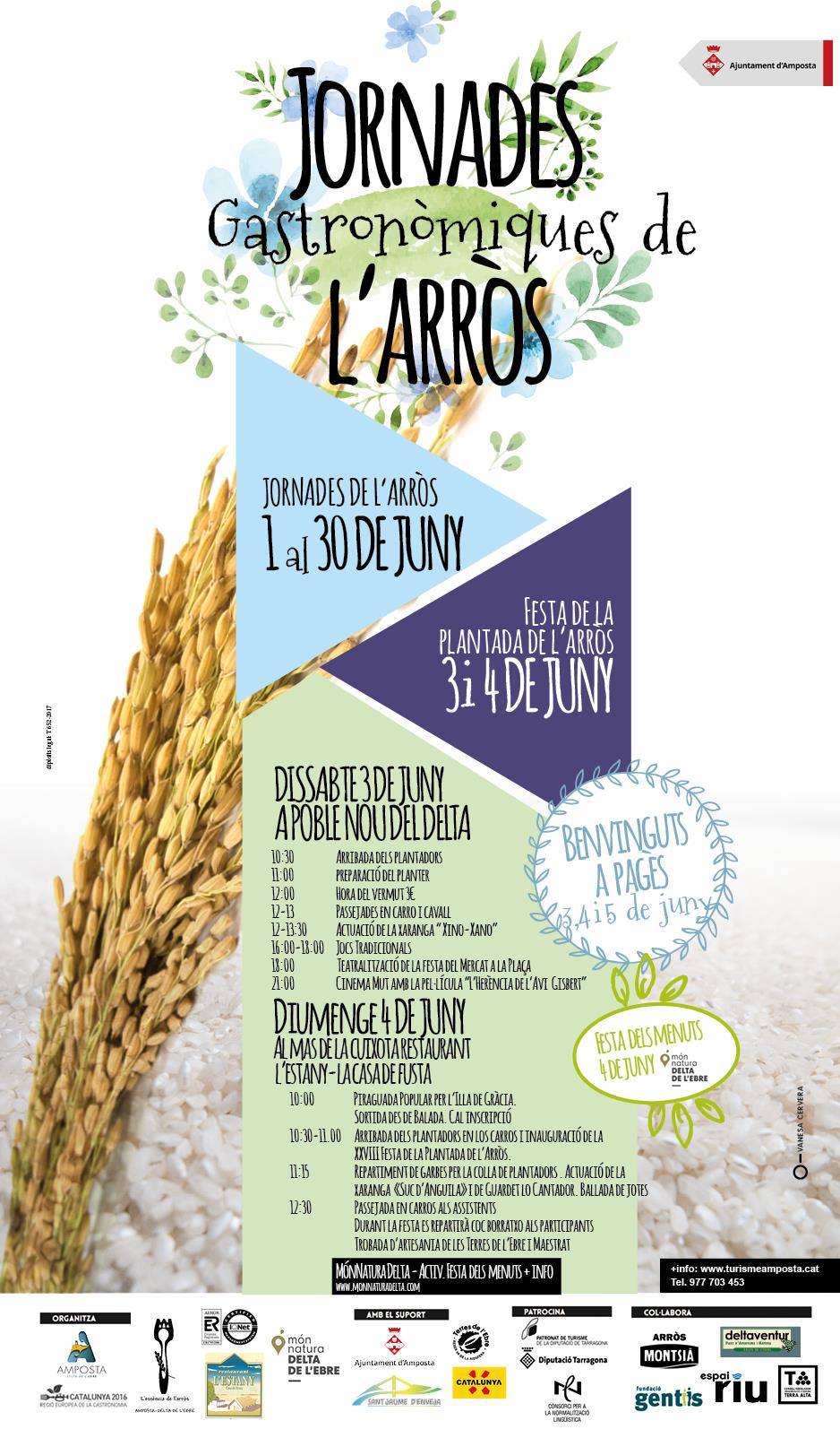 Ajuntament d´Amposta > Comunicació > Amposta presenta les Jornades Gastronòmiques de l’arròs